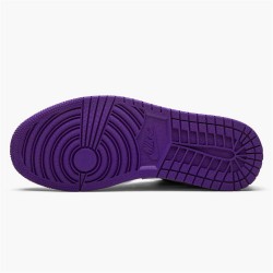 Air Jordan 1 NZ Low Court Purple Black 553558-501