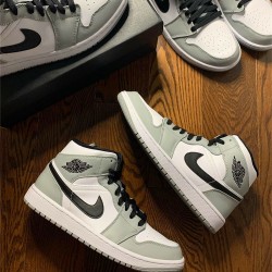 Air Jordan 1 NZ Mid Light Smoke Grey 554724-092