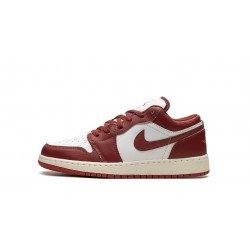 Nike Air Jordan 1 NZ Low GradeSchool DUNE RED FJ3465-160 Footwear