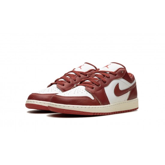 Nike Air Jordan 1 NZ Low GradeSchool DUNE RED FJ3465-160 Footwear