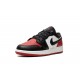 Nike Air Jordan 1 NZ Low GradeSchool Bred Toe 553560-161 Footwear