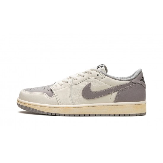 Nike Air Jordan 1 NZ Low Mens Atmosphere Grey CZ0790-101 Footwear