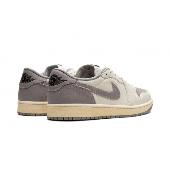 Nike Air Jordan 1 NZ Low Mens Atmosphere Grey CZ0790-101 Footwear