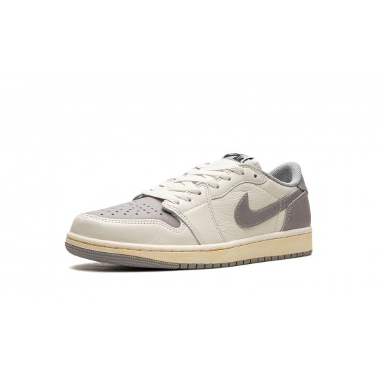 Nike Air Jordan 1 NZ Low Mens Atmosphere Grey CZ0790-101 Footwear