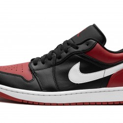 Nike Air Jordan 1 NZ Low Mens Herren Alternate Bred Toe 553558-066 Footwear