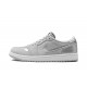 Nike Air Jordan 1 NZ Low Mens Metallic Silver CZ0790-002 Footwear