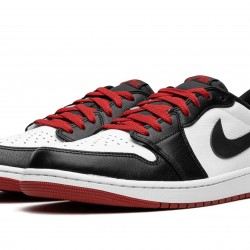 Nike Air Jordan 1 NZ Low Mens OG Black Toe 2023 CZ0790-106 Footwear