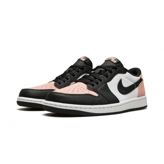 Nike Air Jordan 1 NZ Low Mens OG Bleached Coral CZ0790-061 Footwear