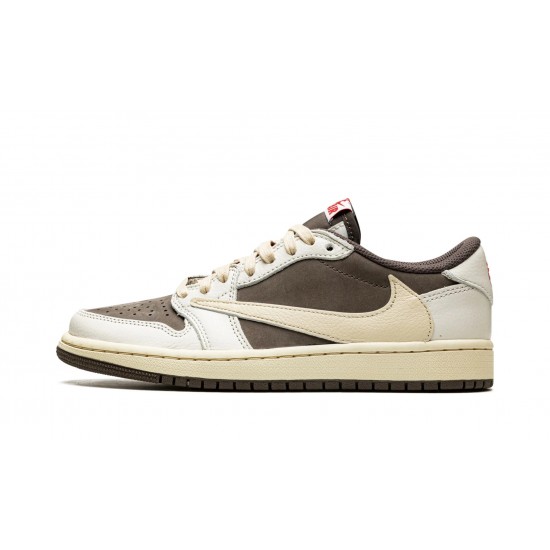 Nike Air Jordan 1 NZ Low Mens Travis Scott - Reverse Mocha DM7866-162 Footwear