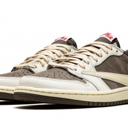 Nike Air Jordan 1 NZ Low Mens Travis Scott - Reverse Mocha DM7866-162 Footwear