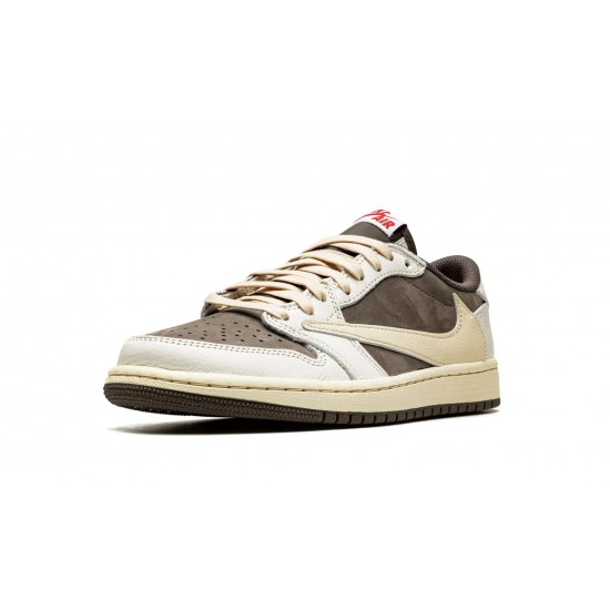 Nike Air Jordan 1 NZ Low Mens Travis Scott - Reverse Mocha DM7866-162 Footwear