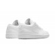 Nike Air Jordan 1 NZ Low Mens Triple White 553558-136 Footwear