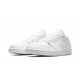 Nike Air Jordan 1 NZ Low Mens Triple White 553558-136 Footwear