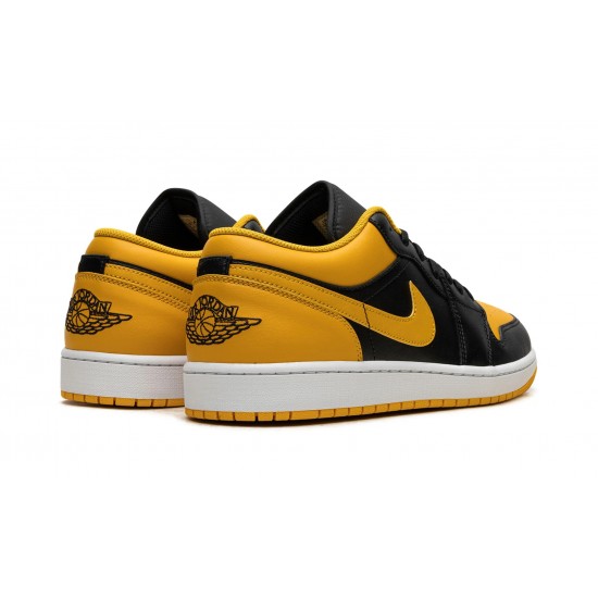 Nike Air Jordan 1 NZ Low Mens Yellow Orche 553558-072 Footwear