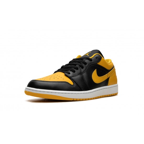 Nike Air Jordan 1 NZ Low Mens Yellow Orche 553558-072 Footwear