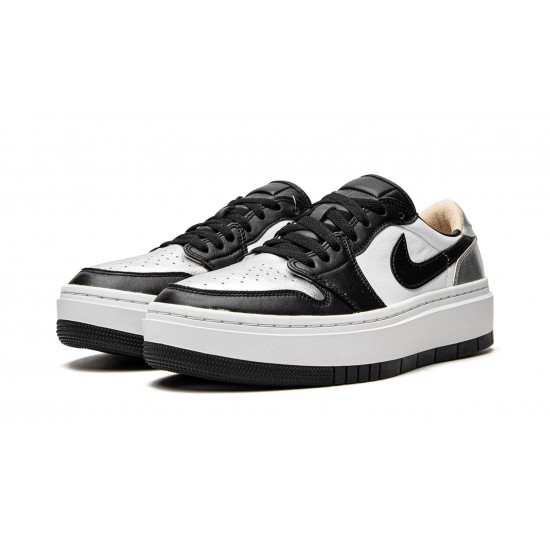 Nike Air Jordan 1 NZ Low Womens Elevate Silver Toe DQ8561-001 Footwear