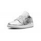 Nike Air Jordan 1 NZ Low Womens Metallic Silver FN5030-001 Footwear