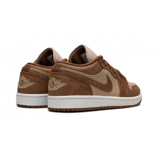 Nike Air Jordan 1 NZ Low Womens TanBrown FJ3453-200 Footwear