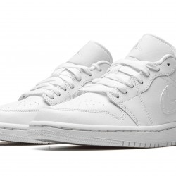 Nike Air Jordan 1 NZ Low Womens Triple White DV0990-111 Footwear