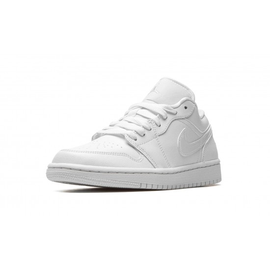 Nike Air Jordan 1 NZ Low Womens Triple White DV0990-111 Footwear