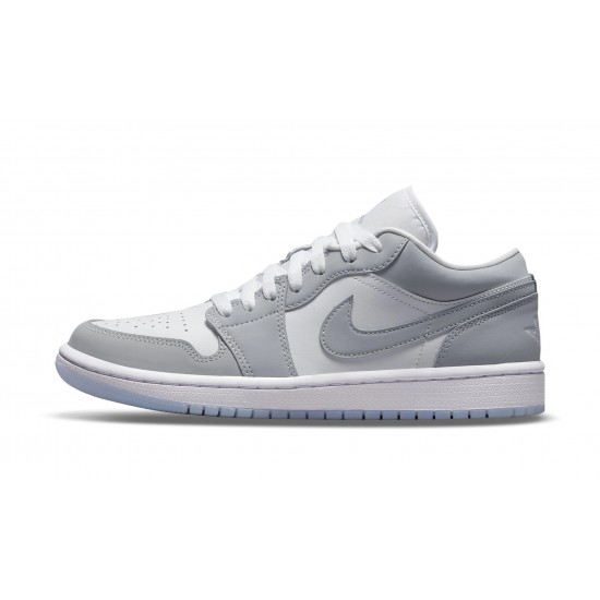 Nike Air Jordan 1 NZ Low Womens White Wolf Grey DC0774-105 Footwear