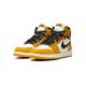 Nike Air Jordan 1 NZ High GradeSchool Yellow Ochre Black FD1437-701 Footwear