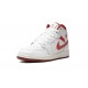 Nike Air Jordan 1 NZ Mid GradeSchool White Dune Red FJ3464-160 Footwear