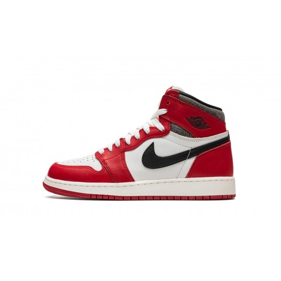 Nike Air Jordan 1 NZ Retro HIGH OG GradeSchool Chicago Lost and Found FD1437-612 Footwear