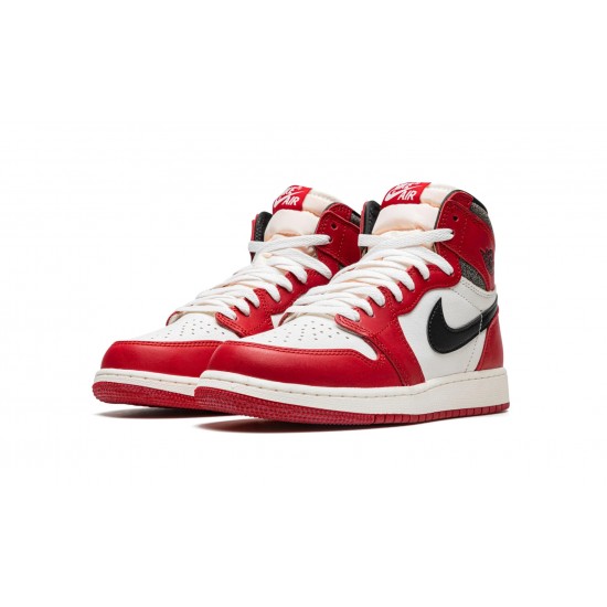 Nike Air Jordan 1 NZ Retro HIGH OG GradeSchool Chicago Lost and Found FD1437-612 Footwear