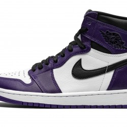 Nike Air Jordan 1 NZ High Mens Court Purple 2.0 555088-500 Footwear