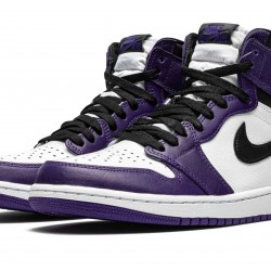 Nike Air Jordan 1 NZ High Mens Court Purple 2.0 555088-500 Footwear