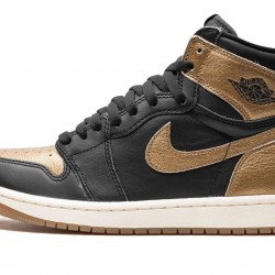 Nike Air Jordan 1 NZ High Mens Metallic Gold DZ5485-071 Footwear