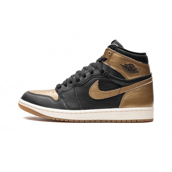 Nike Air Jordan 1 NZ High Mens Metallic Gold DZ5485-071 Footwear