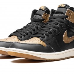 Nike Air Jordan 1 NZ High Mens Metallic Gold DZ5485-071 Footwear