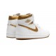 Nike Air Jordan 1 NZ High Womens Metallic Gold FD2596-107 Footwear