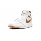 Nike Air Jordan 1 NZ High Womens Metallic Gold FD2596-107 Footwear