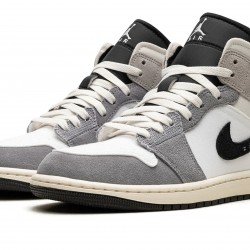 Nike Air Jordan 1 NZ Mid Mens SE Cement Grey DZ4136-002 Footwear