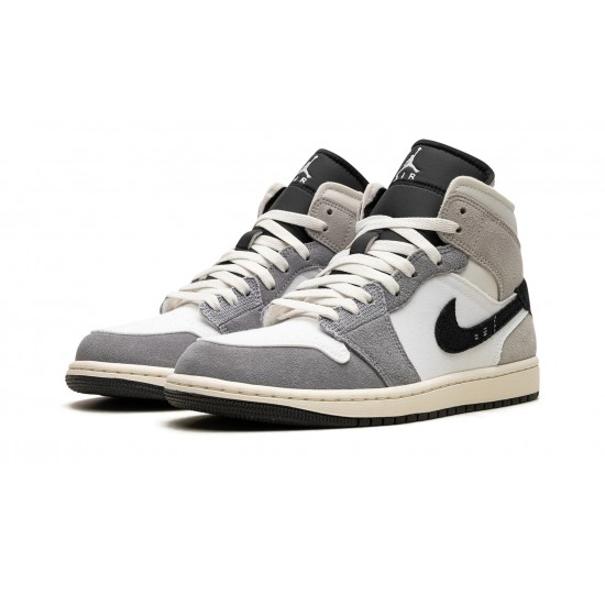 Nike Air Jordan 1 NZ Mid Mens SE Cement Grey DZ4136-002 Footwear