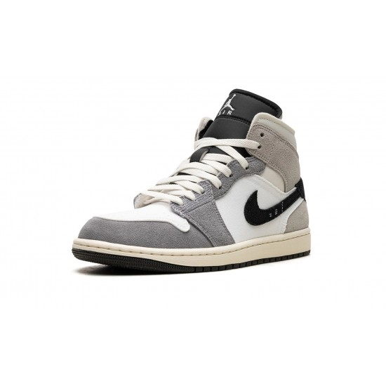 Nike Air Jordan 1 NZ Mid Mens SE Cement Grey DZ4136-002 Footwear