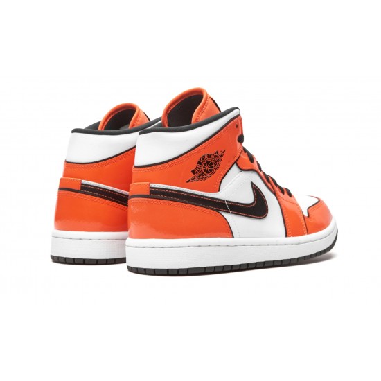 Nike Air Jordan 1 NZ Mid Mens Turf Orange DD6834-802 Footwear