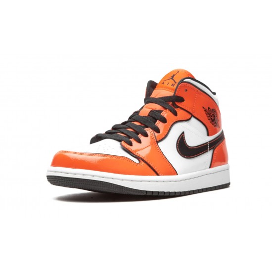 Nike Air Jordan 1 NZ Mid Mens Turf Orange DD6834-802 Footwear