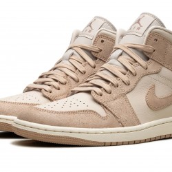 Nike Air Jordan 1 NZ Mid Womens Legend Light Brown FJ3448-200 Footwear