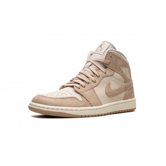 Nike Air Jordan 1 NZ Mid Womens Legend Light Brown FJ3448-200 Footwear