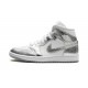 Nike Air Jordan 1 NZ Mid Womens SE Metallic Silver FN5031-100 Footwear