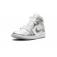 Nike Air Jordan 1 NZ Mid Womens SE Metallic Silver FN5031-100 Footwear