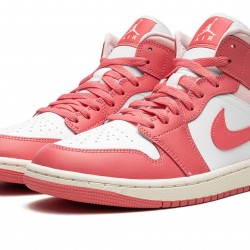 Nike Air Jordan 1 NZ Mid Womens Strawberries And Cream BQ6472 186 Footwear