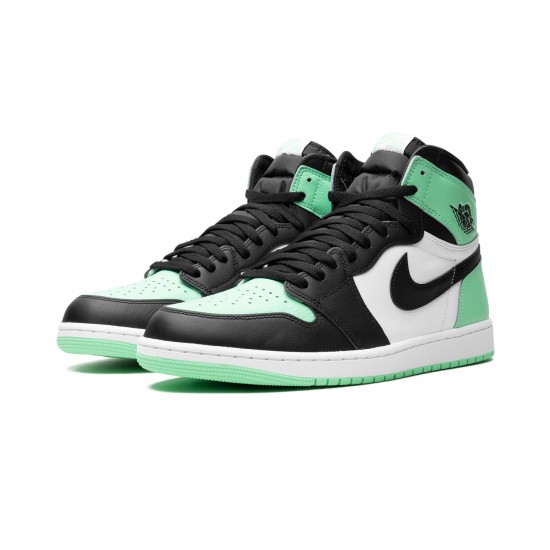 Nike Air Jordan 1 NZ Retro High Mens OG Green Glow DZ5485-130 Footwear