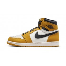 Nike Air Jordan 1 NZ Retro High Mens OG Yellow Ochre DZ5485-701 Footwear