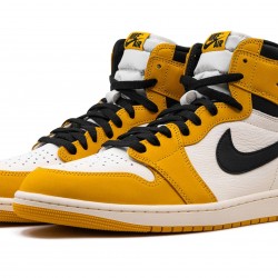 Nike Air Jordan 1 NZ Retro High Mens OG Yellow Ochre DZ5485-701 Footwear