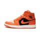 Nike Air Jordan 1 NZ SE Mid Womens Orange  Black DM3381-600 Footwear